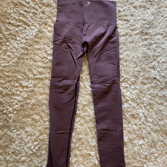 Gymshark Energy Seamless Leggings (Purple Wash) - Picture 4 of 7